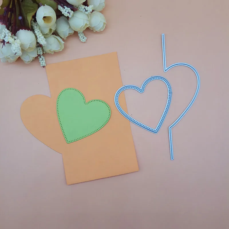 

Half Circle Heart Rectangle Square Cover Frame Metal Cutting DiesCutting Dies 2018 New for DIY Scrapbooking Decorative Dies