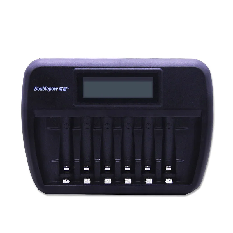 

6 slots Doublepow DP-K66 LCD Intelligent Fast Charger for 1.2V AA/AAA Ni-MH Ni-CD rechargeable batteries in FULL HIGH CAPACITY