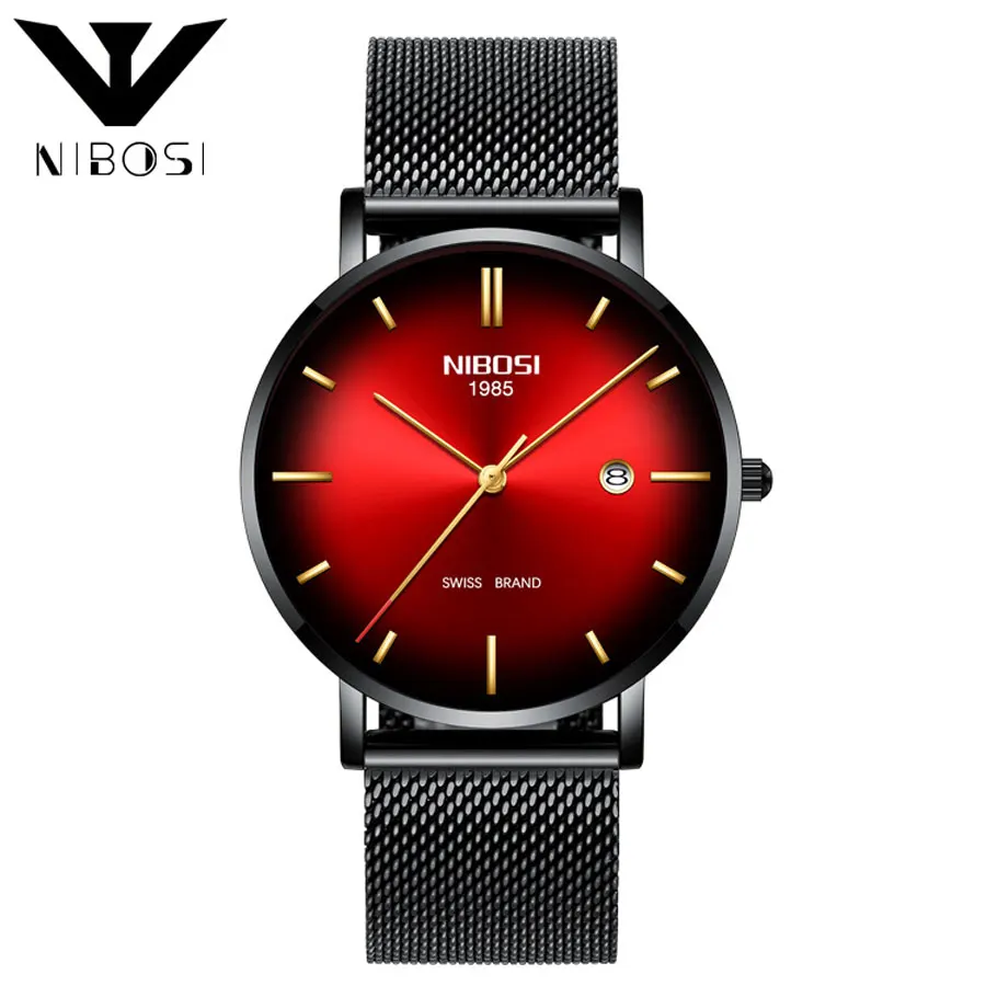 

NIBOSI Quartz Watch Women's Watches Stainless Steel For women Waterproof Women's Waterproof Watch For Women Relogio Feminino