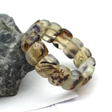 natural gray leaf agate stone beads bracelet natural gemstone bracelet DIY jewelry bracelet for woman for gift wholesale ! natural gray leaf agate stone beads bracelet natural gemstone bracelet DIY jewelry bracelet for woman for gift wholesale !