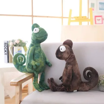 

Big simulated chameleon dolls, pets, lizards, plush toys, dolls, funny birthday gifts for girls