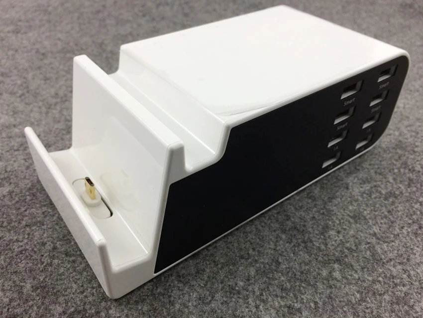 Настольное Универсальное зарядное устройство с 8 портами USB, микро USB подставка, док-станция, зарядное устройство для iPhone, iPad, samsung, зарядное устройство для телефона