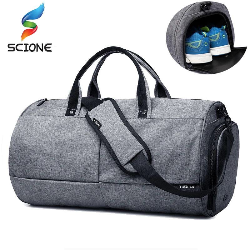 Sac De Sport Gym Unisexe - Mochila Fitness, Imperméable, Toile Nylon, Bretelles Ajustables, Idéal Voyage Et Salle