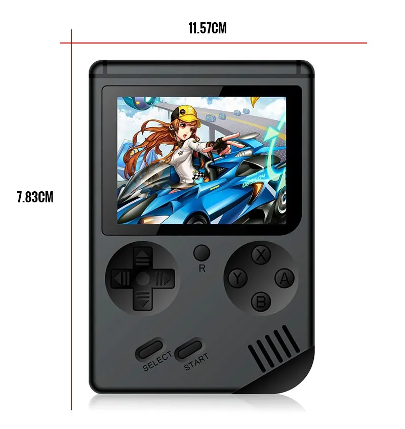 Coolbaby RS-6 Retro porttil Mini consola de juegos porttil 8-Bit 3,0 pulgadas LCD A Color de nios Color juego player incorporado Coolbaby RS-6 Retro porttil Mini consola de juegos porttil 8-Bit 3,0 pulgadas LCD A Color de nios Color juego player incorporado