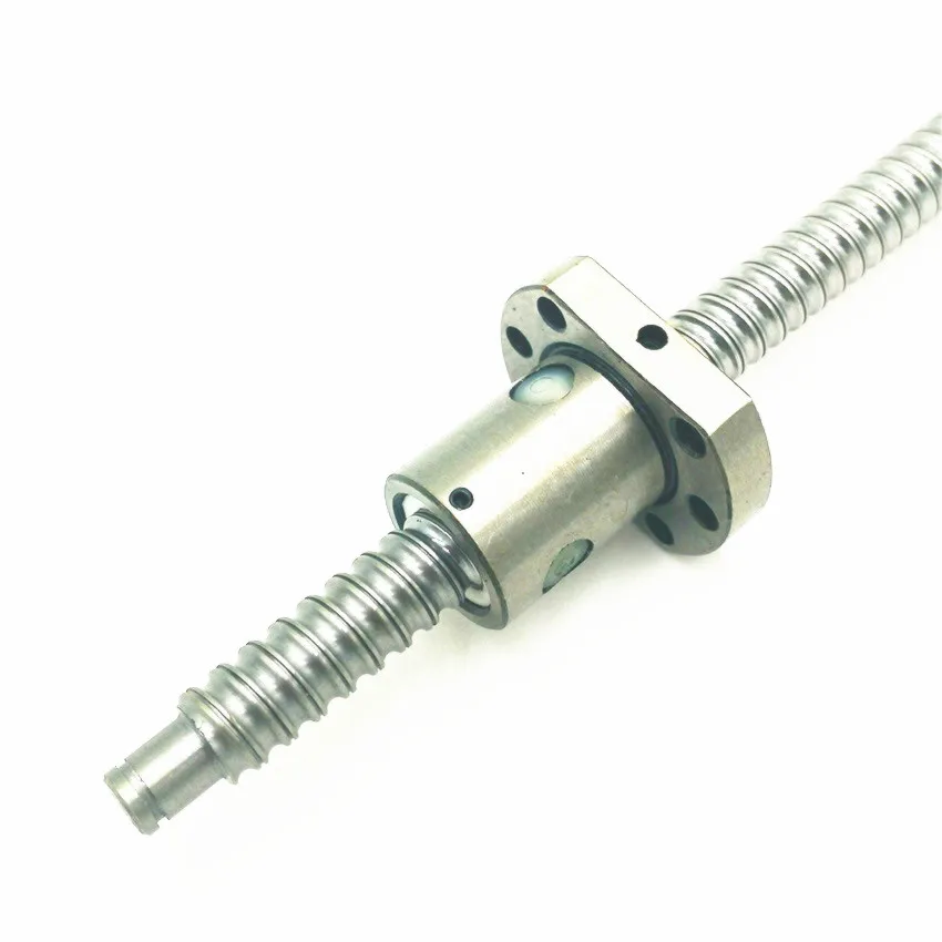 Шариковый винт C7 SFU1204 150 200 250 300 350 400 450 500 550 600 650 мм для деталей с ЧПУ бесплатная