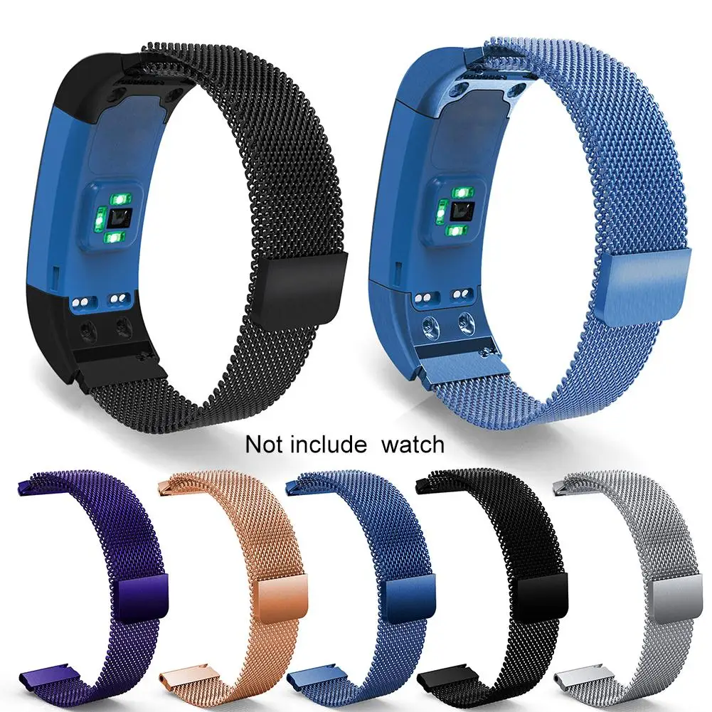 Новый Milanese Loop наручные часы ремешок для Garmin Vivosmart HR спортивные Смарт-часы relogio inteligente ж/Инструменты