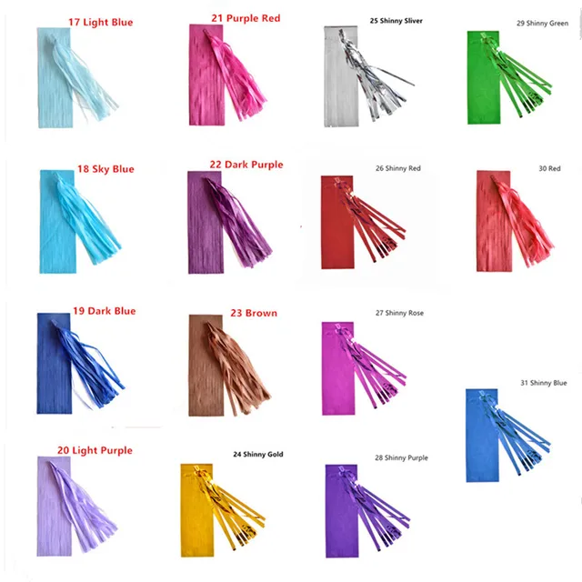 diy tissue paper flower garland