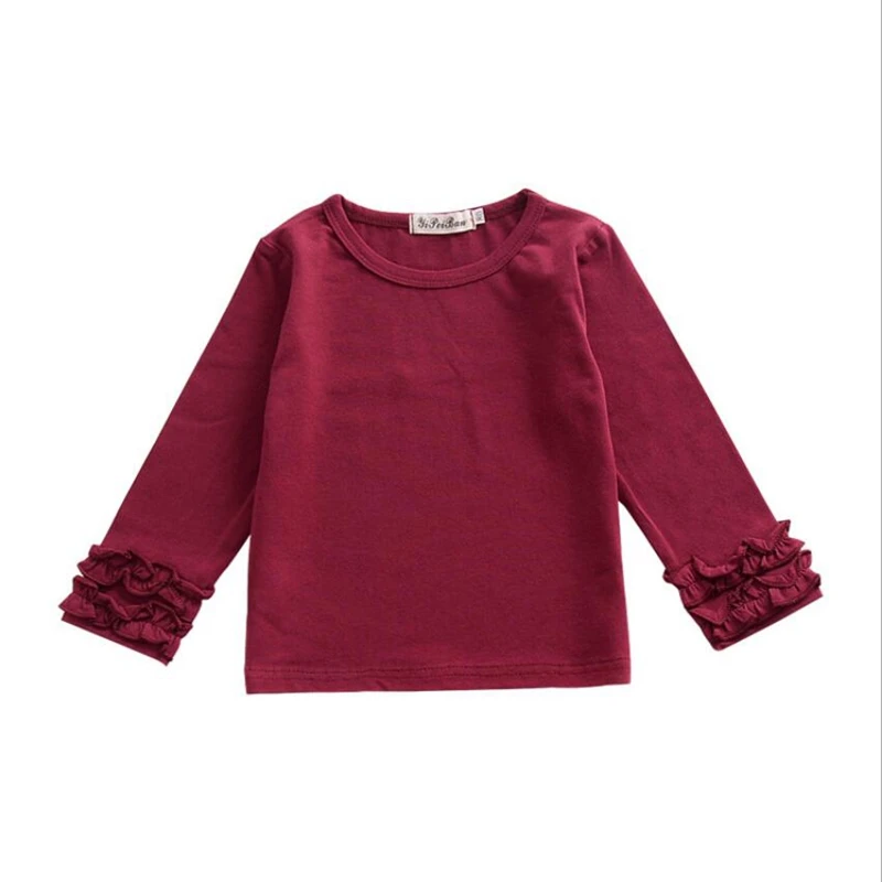 burgundy baby shirt