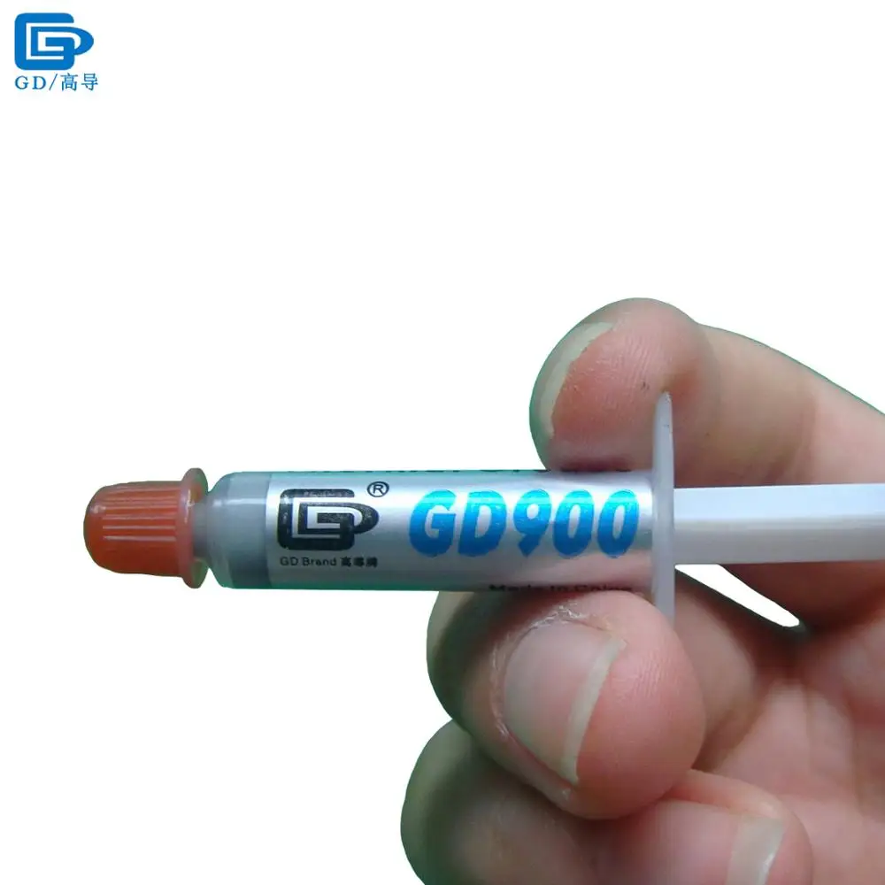 GD900 معجون حراري الشحوم سيليكون الجص الحرارة بالوعة مجمع عالية الأداء رمادي ل CPU SSY1 SY1 SY3 SY7 SY15 SY30