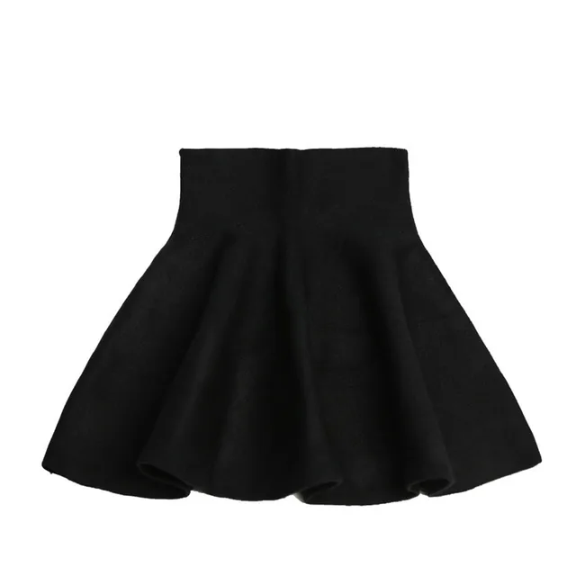3 12 y 2019 children skirts girls mini black pleated skirt for girl