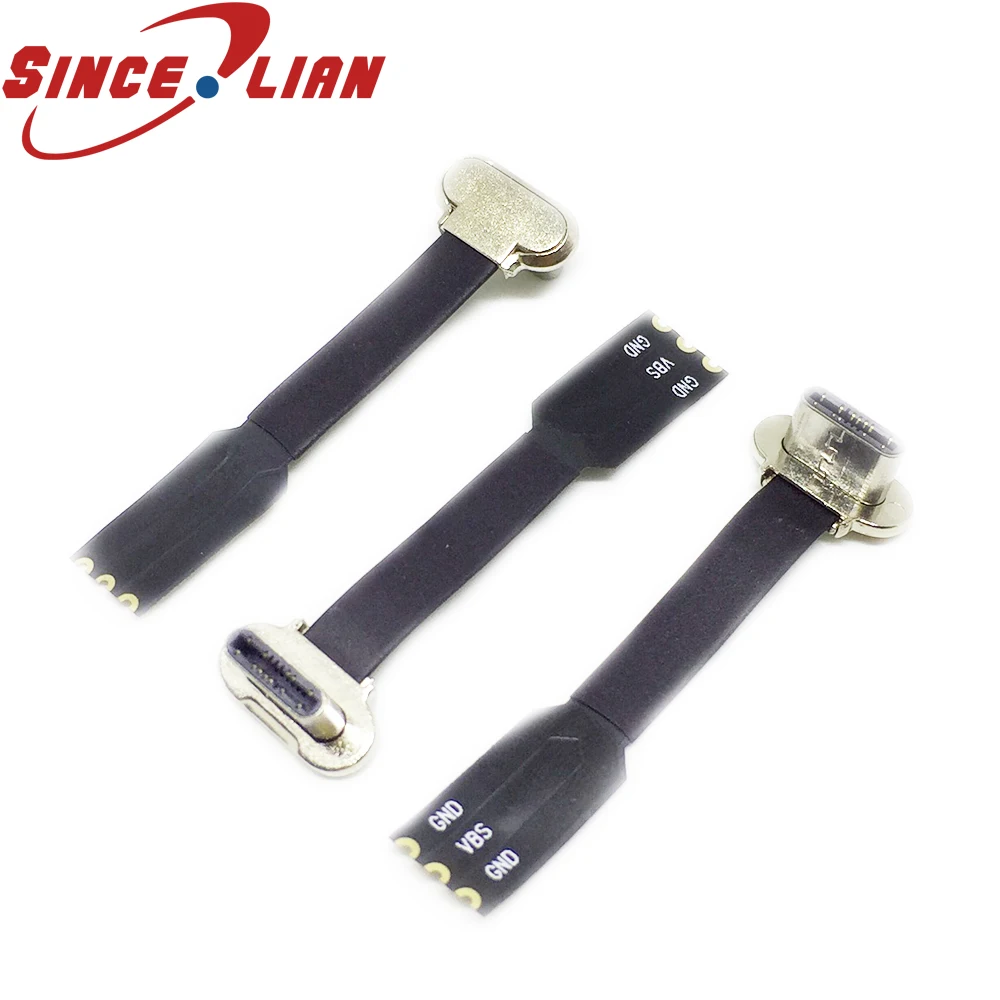 

mobile phone clip plug TYPE-C wireless charging male positive and negative plug 3.1 back clip interface cable