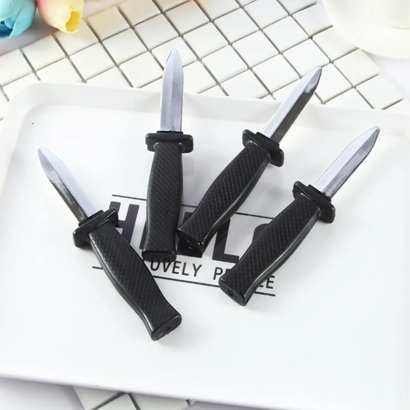 

CHENG WANG Magic Tricks Knife Plastic Blade Absolutely Safe April Fool's Day Spoof Spoof Toy