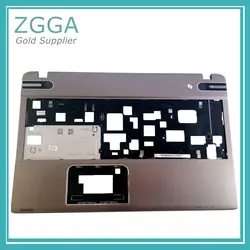 Новый Упор для рук крышка Подлинная Toshiba Satellite P850 p855 ноутбука верхний регистр клавиатура ободок в виде ракушки серебро PCN2120250H