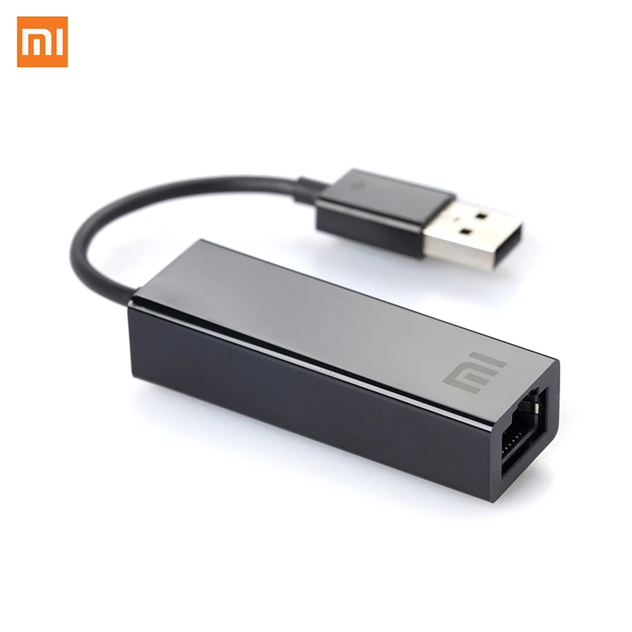 

Xiaomi USB to Gigabit RJ45 Ethernet External Network Card LAN Networking Card 100Mbps For Macbook Air Xiaomi TV Box 3/3C/3S