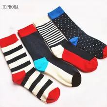 JOPHORA, 19 лет, импортные и экспортные мужские носки, хлопок, британский стиль, повседневные, модные, европейские и американские носки