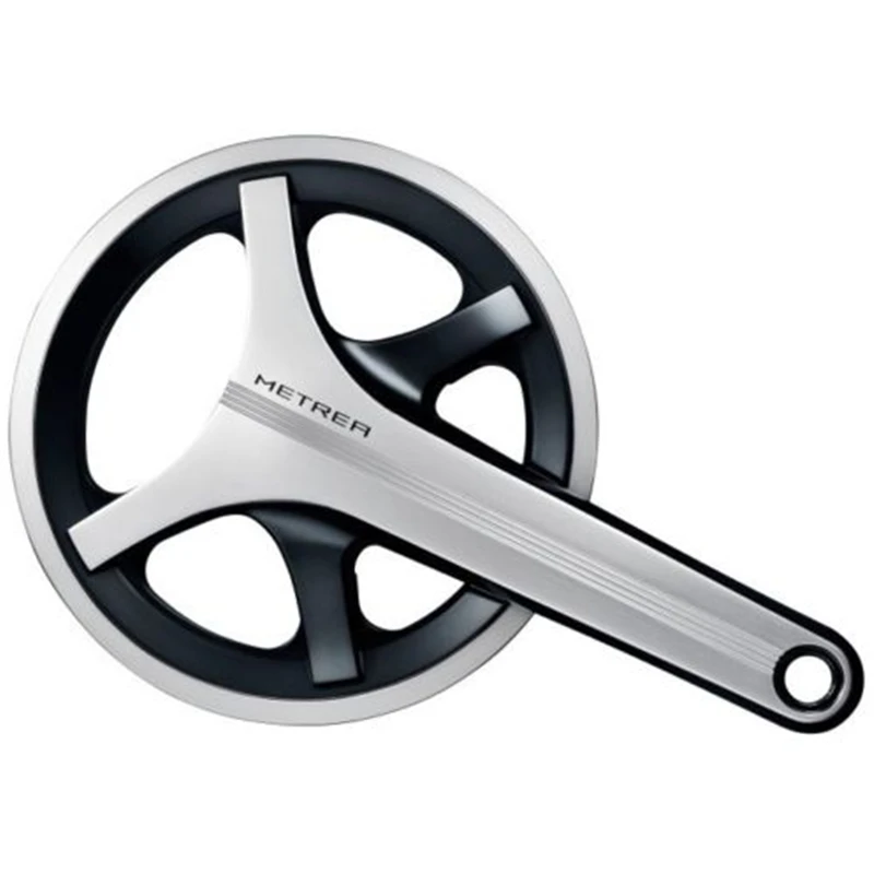 Оригинальная коробка Shimano Crankset METREA FC-U5000 зубцы 1x11,42, 170 мм/175 мм, серебристый/черный велосипед