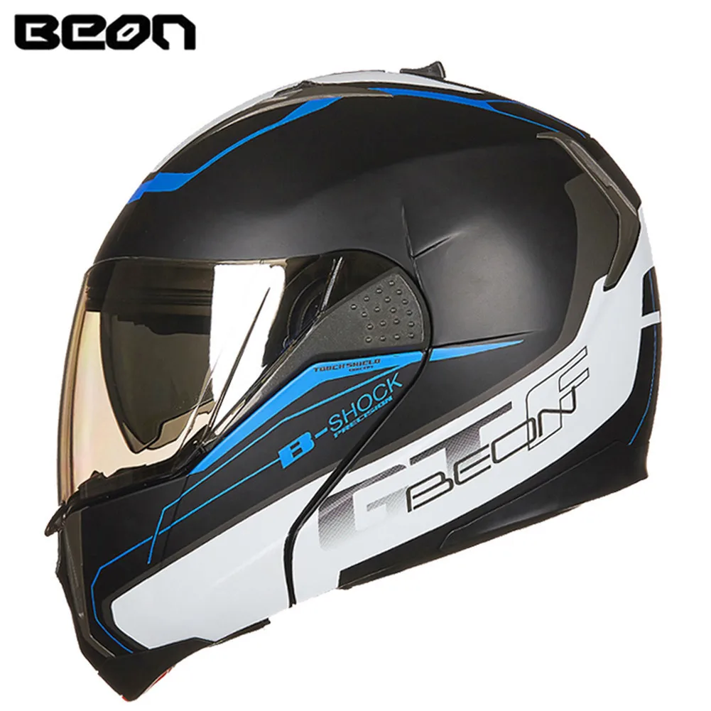 BEON Modular Motorcycle Helmet Flip up Open Full Face Helmet Moto Casque Casco Motocicleta Capacete B70011 Dual Visors Helmets цена BEON Modular Motorcycle Helmet Flip up Open Full Face Helmet Moto Casque Casco Motocicleta Capacete B70011 Dual Visors Helmets цены онлайн