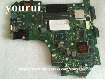 

K56CM For ASUS K56CB K56CM A56C S550CM Laptop Motherboard SR0N8 i5 GT635 Mainboard 100% tested K56CM mainboard Non-Integrated