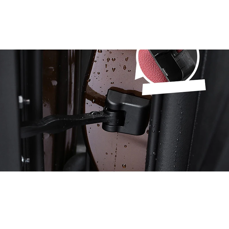 

Lsrtw2017 Abs Car Anti-rush Door Lock Limiter Cover for Geely Boyue 2016 2017 2018 2019 2020