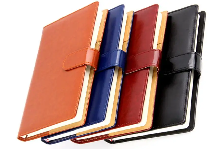 Leather Cover Filofax Personal Pocket Organiser Planner Diary Notebook
