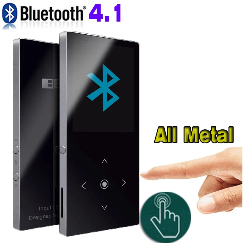 Bluetooth MP3-плеер с сенсорным экраном BENJIE K8 встроенный динамик 4 ГБ 8 музыкальный