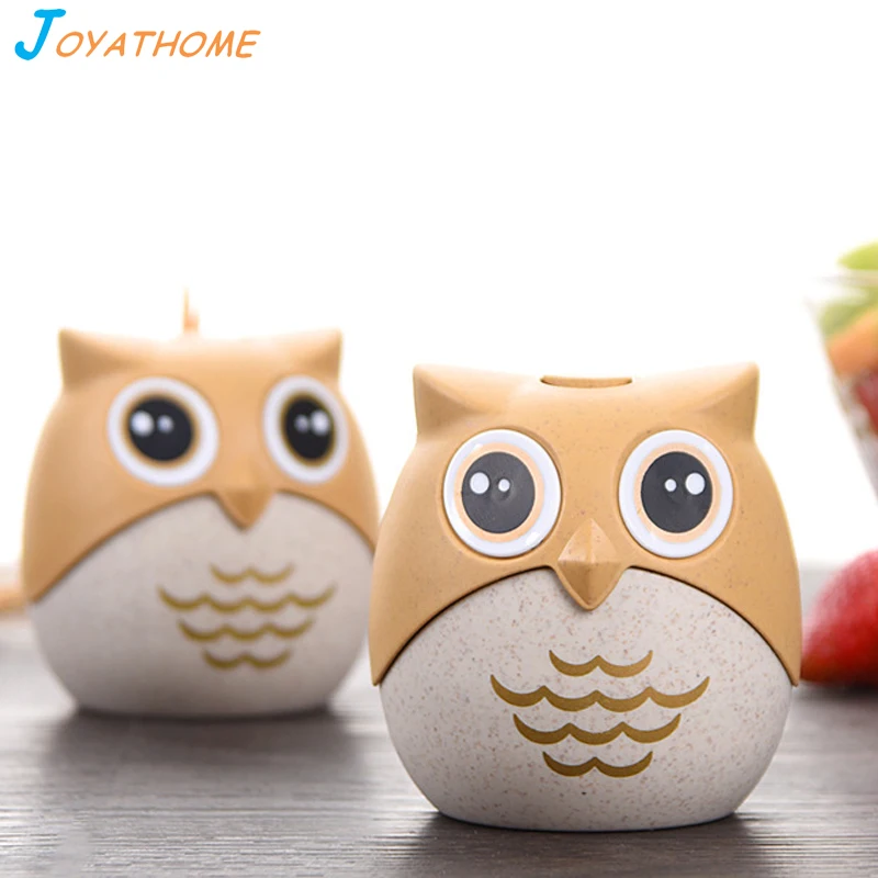 

Joyathome Creative Wheat Straw Owl Toothpick Holder Toothpick Box Cute Cartoon Toothpick Bottle Table Decoration Accessories