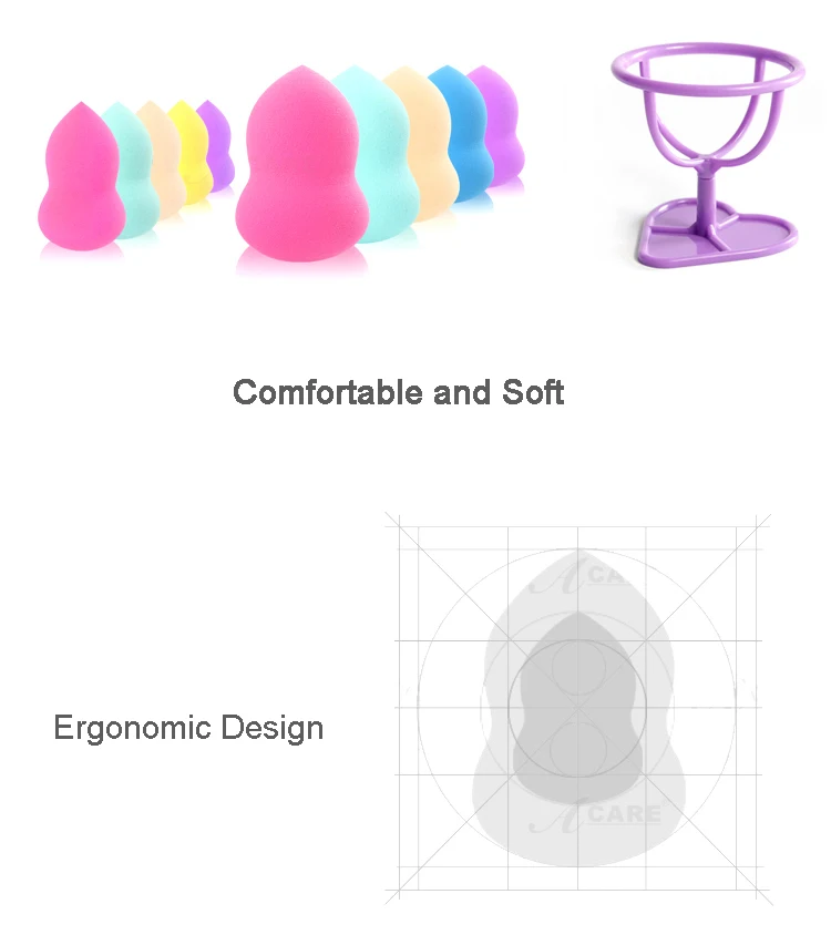 Губка косметический спонж форма тыквы слоеный порошок Гладкая основа губка косметический спонж Красота Косметика Макияж инструменты для