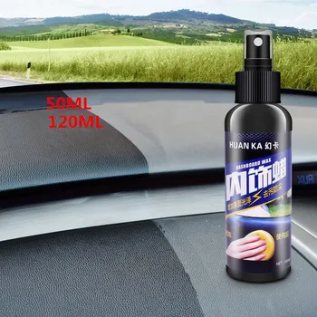 

120ml Surface Polish Wax Inner Dashboard Cleaner Tire-wheel Dedicated Refurbishing Agent Cleaner Coating Polishing Protection