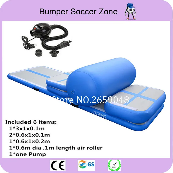 Free Shipping Factory Driect Sale Inflatable Tumble Track Trampoline