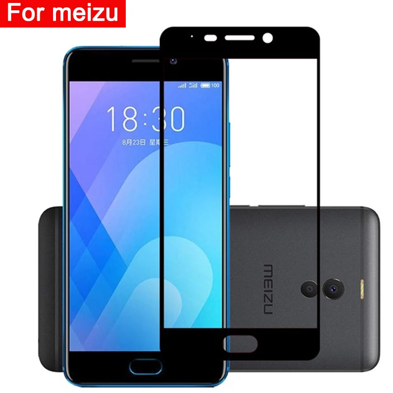 

Case on For Meizu M6 Note Protective Glass On Maisie M5 M3 M8 Not Tempered Glas safety Screen Protector M 3 5 6 8 3m 5m 6m 8m 9h