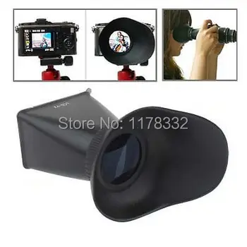 

V2 LCD Viewfinder 2.8X 3" LCD Viewfinder Magnifier Eyecup Extender for can@n 550D 5D MARK III nik@n D90& 2.8X LCD viewfinder