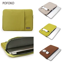 Мягкий чехол-сумка для ноутбука, чехол для Macbook Air 11 13 Pro retina 12 15,4 дюймов, сумки на молнии для Mac Book Pro 13 A1708 A1706 A1989, чехол