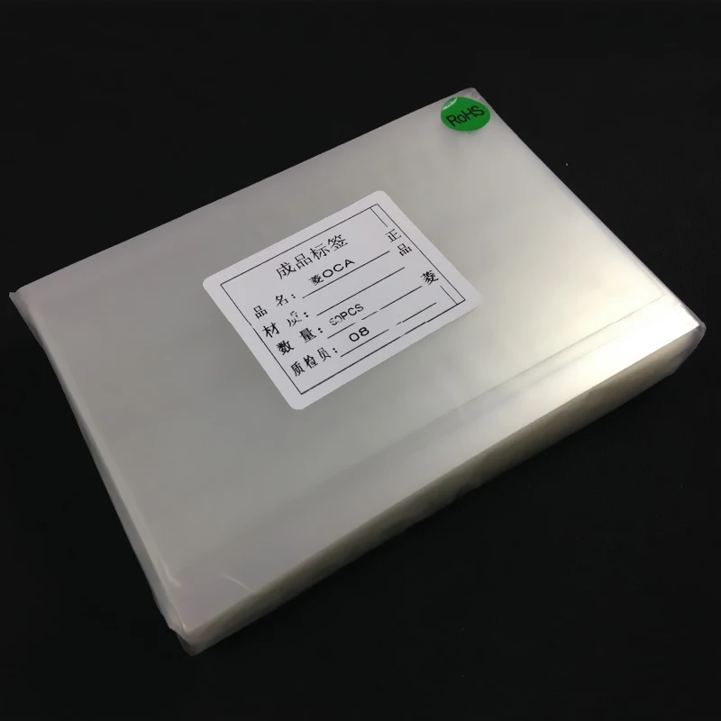 LOVAIN 50Pcs OCA Optical Clear Adhesive Sticker Glue Film For iPad 2 3