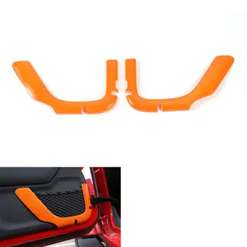 

2pcs/pair Inner Door Storage Net String Bag ABS Trim Frame Decoration Fits For Jeep 2011-2016 Wrangler 2 Door Car Styling Covers