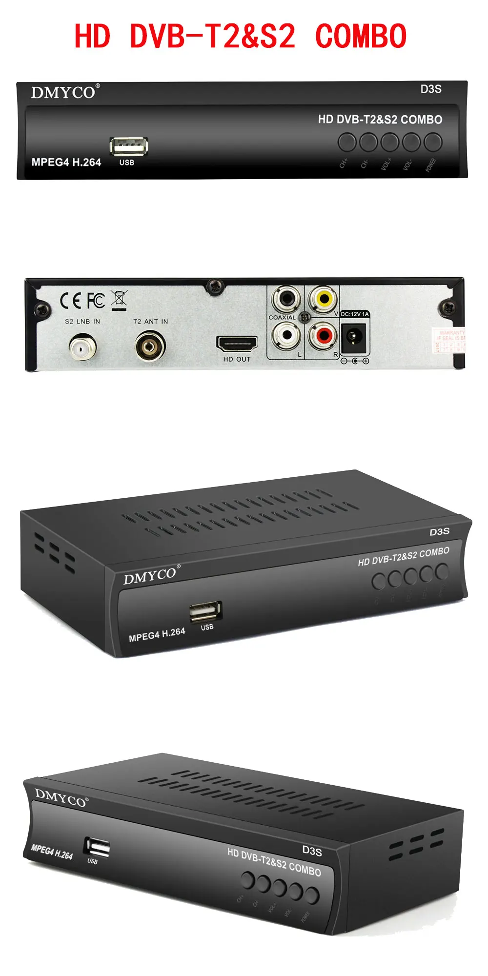 Aliexpress Buy HD DVB T2 S2 bo world Satellite Receiver FTA HD DVB T2 S2 bo world Satellite Receiver FTA Terrestrial TV Tuner H 264 MPEG 2 MPEG 4 DVB T2 DVB S2 Clines Smart Media Player