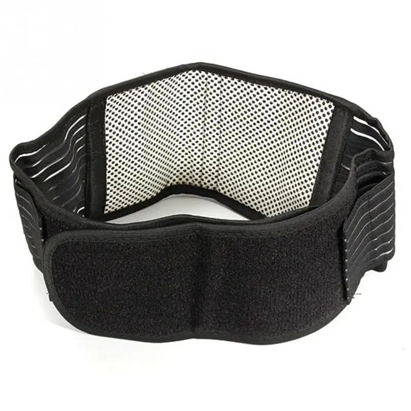 

Tourmaline Self-heating Magnetic Therapy Waist Support Belt Belt Lumbar Back Waist Support Brace Double Banded Adjustable Size