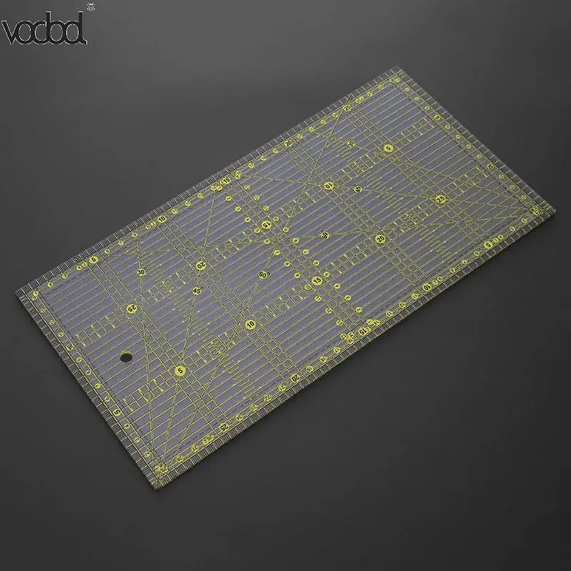 Многофункциональная Лоскутная ткань стеганая линейка DIY Дизайн одежды режущие линейки для шитья точные измерительные портновские инструменты