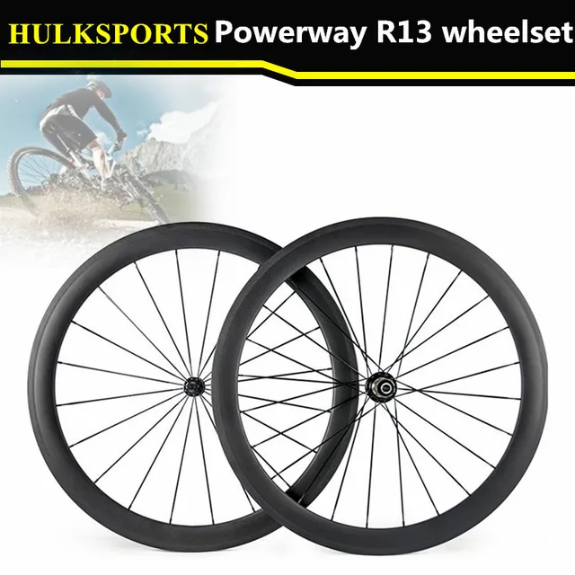 Cheap Tubular Wheelset Toray T700 Carbon 50mm 700c Wheelset Glossy Matte Wheel Sets Road Bike Wheelsets with Alloy Nippl