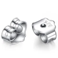 Новые модные аксессуары 925 стерлингового серебра циркон Цвет Кристалл серьги гвоздики для женщин вечерние ювелирные изделия 100 шт Ed059