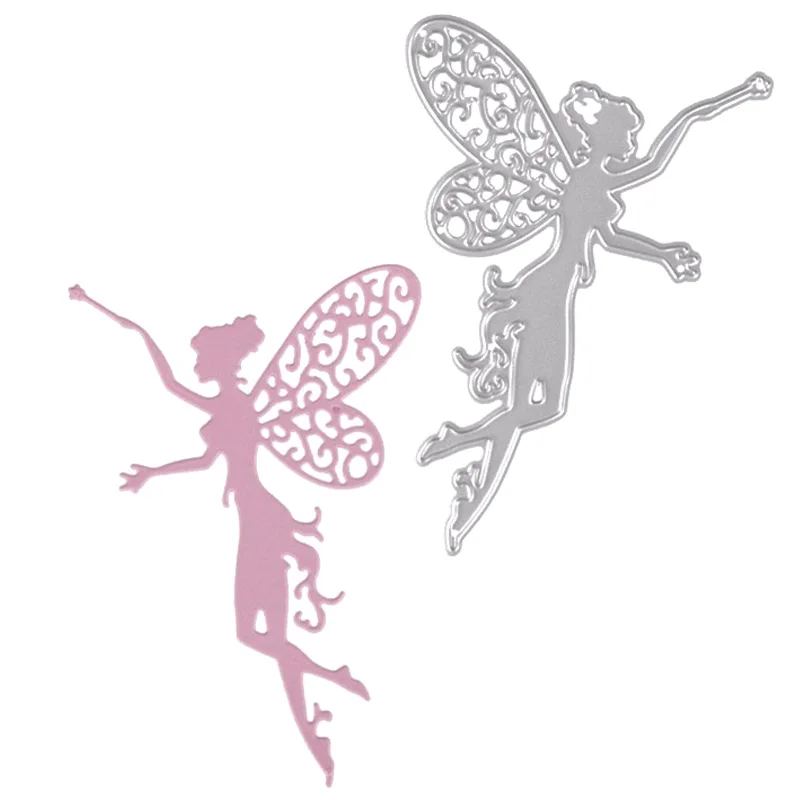 

Fairy Metal Cutting Dies Scrapbooking DIY Card Halloween Christmas Frame Photo Album Embossing Paper Making Party Gift New 2018