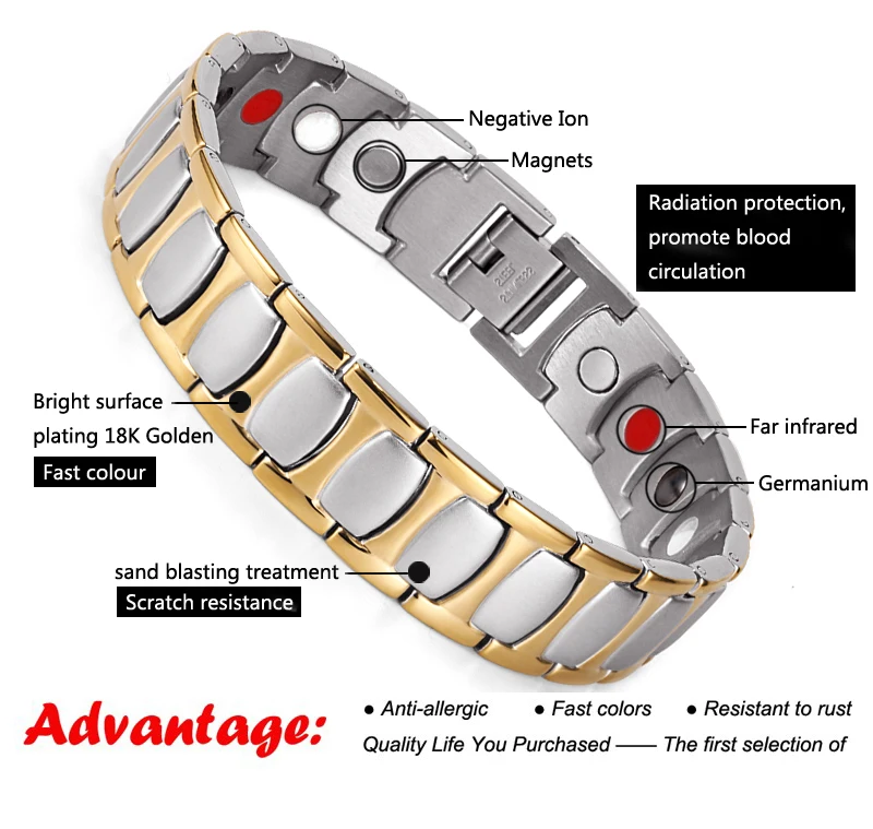 Healing Magnetic Bracelet  (1)