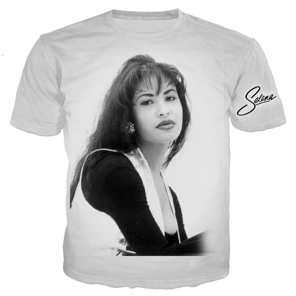 

New Classic selena quintanilla fashion cool 3D printing hip hop t shirt /hoodies/ sweatshirts/vest/ summer tops