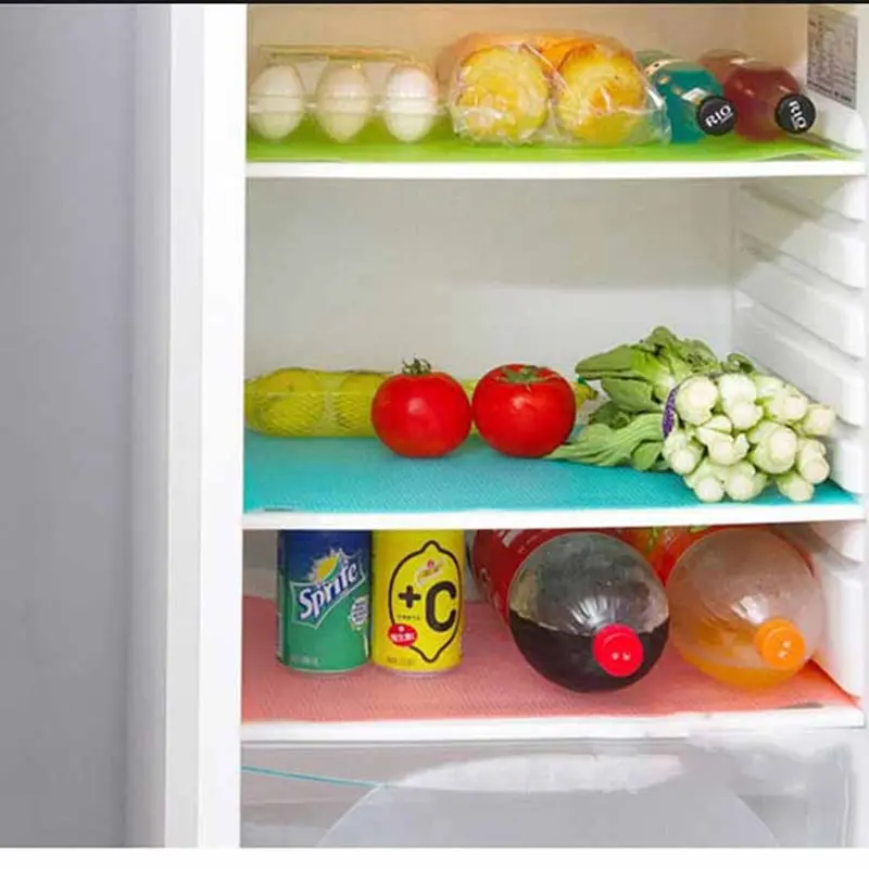 

Convex Point Pattern EVA Refrigerator Pads Anti-slip Cleaning Mats Anti-bacterial Moisture-proof Anti-oil Cabinet Trawer Coaster