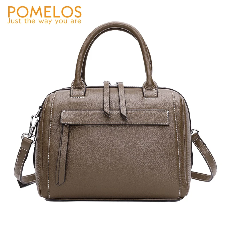 

POMELOS Woman Bag Vintage Leather Handbags New Arrival Shoulder Bag Luxury Ladies Purses And Handbags Crossbody Bags For Women