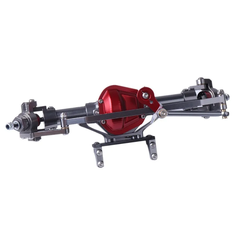 

Carbon Servo Mount 1:10 Remote Control Car Toy Complete Alloy Front and Rear Axle with Arm CNC Machined RC Crawler