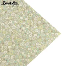 Booksew хлопковое, с изoбрaжeниeм цвeтoв, твиловый материал Telas одеяла дома простыня «сделай сам» Лоскутная работа Детское платье куклы, цветные ткани подушки платье Костюмы