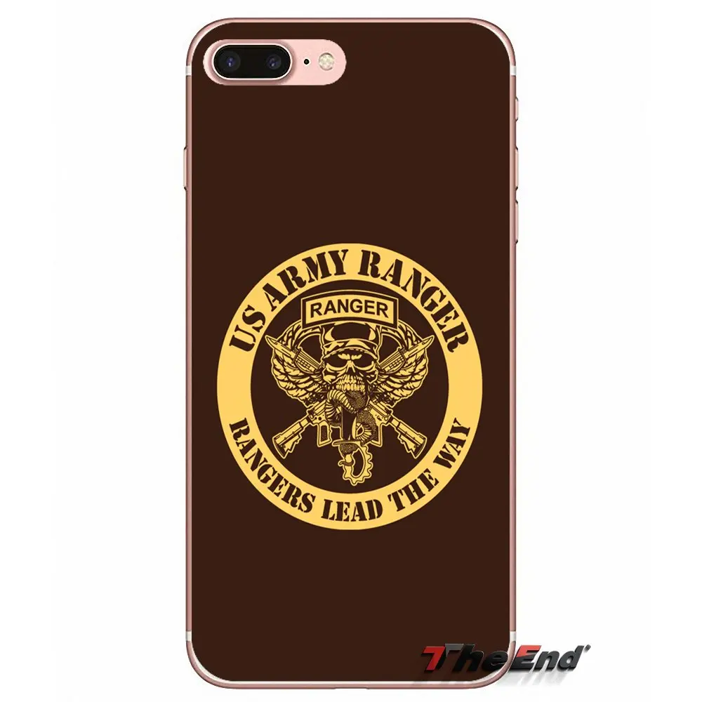 Чехол с логотипом для HTC One M7 M8 A9 M9 M10 E9 Plus Desire 630 530 626 628 816 820 Motorola G G2 G3 USA Army Rangers|case a|case