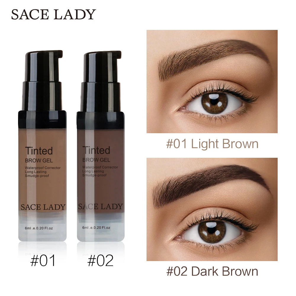 Sace lady Waterproof Eyebrow Dye Gel Makeup Shadow for Eye Brow Wax Long Lasting Tint Shade Make Up Paint Pomade Brand Cosmetic Sace lady Waterproof Eyebrow Dye Gel Makeup Shadow for Eye Brow Wax Long Lasting Tint Shade Make Up Paint Pomade Brand Cosmetic