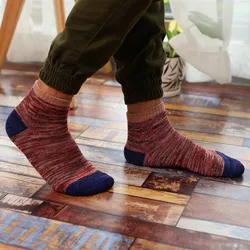 Free Shipping Retro Classic Thickening Women Socks Autumn Winter Cotton Patchwork Sock Men 5 Colors Tube Sock Students Hosiery Free Shipping Retro Classic Thickening Women Socks Autumn Winter Cotton Patchwork Sock Men 5 Colors Tube Sock Students Hosiery