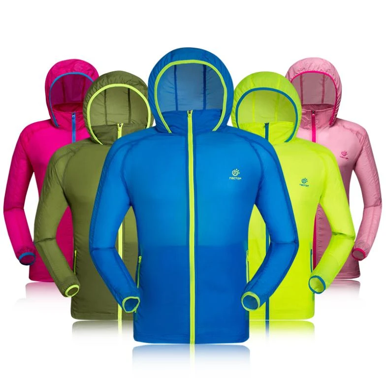 2015 outdoor hiking jackets sun protection clothing dry lightweight waterproof jacket for man